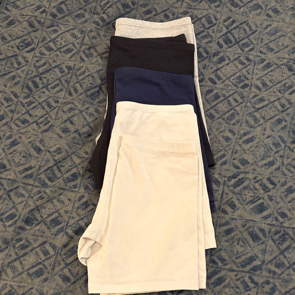 Primary Kids Cartwheel Shorts Set - Black, Navy, Gray, White
